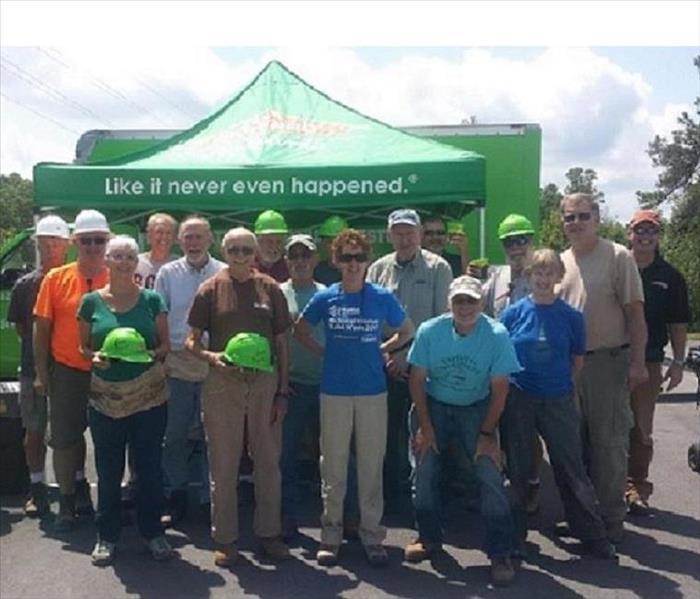 The team at SERVPRO of Hendersonville